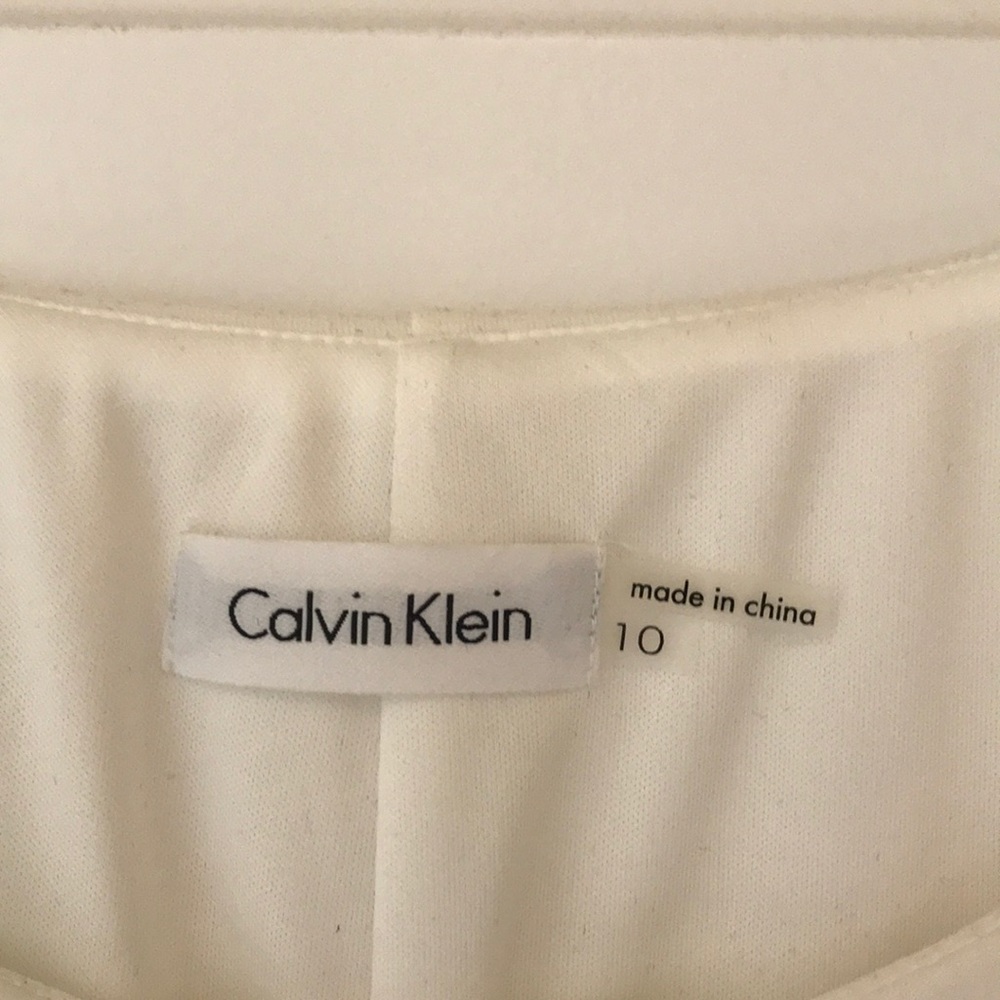 Calvin Klein color block dress. - Picture 2 of 5